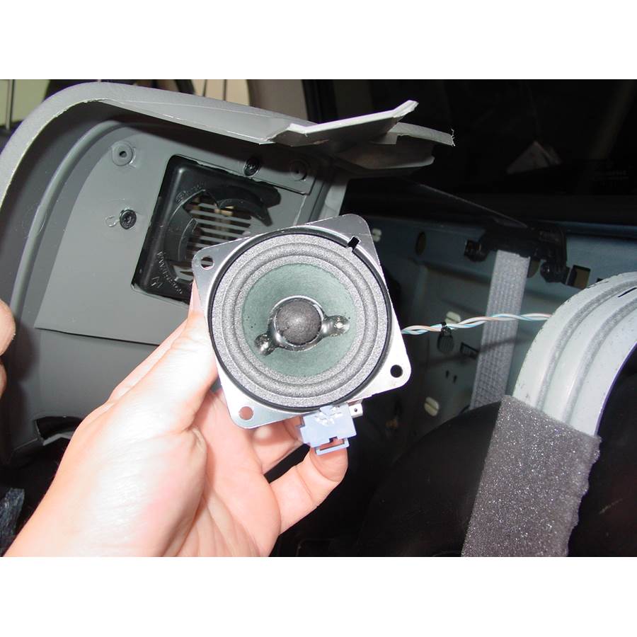 2005 Chrysler Town and Country Rear side panel speaker removed