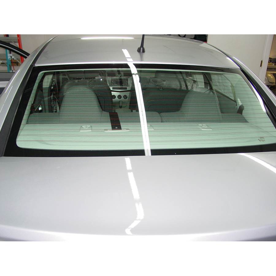 2009 Chrysler Sebring Rear deck speaker location