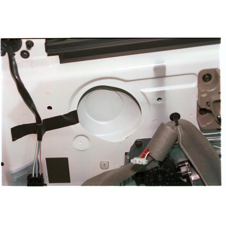 2000 Volvo S70 Front speaker removed