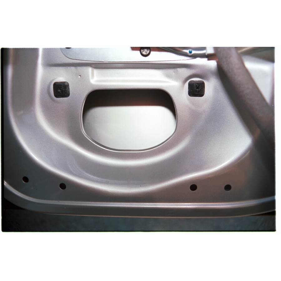 1999 Volvo V70 Rear door speaker removed