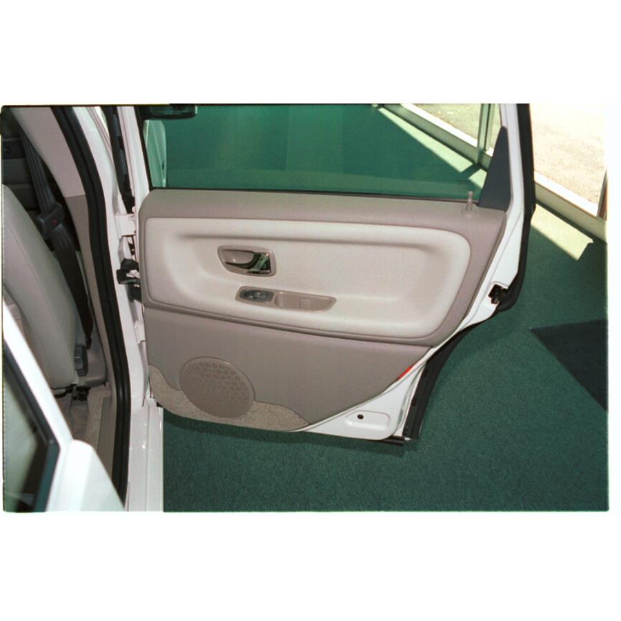 2000 Volvo S70 Rear door speaker location