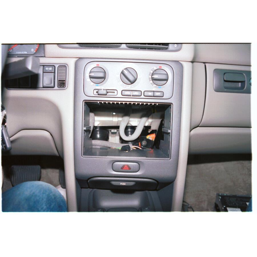 2000 Volvo S70 Factory radio removed