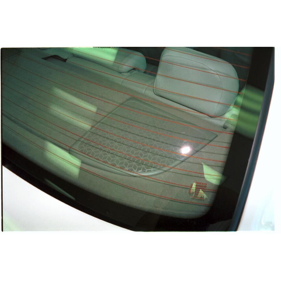 2000 Volvo S70 Rear deck speaker location