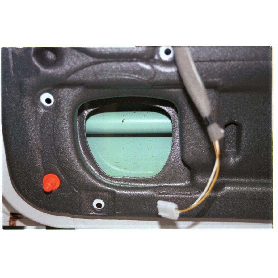 1998 Volvo S90 Front speaker removed