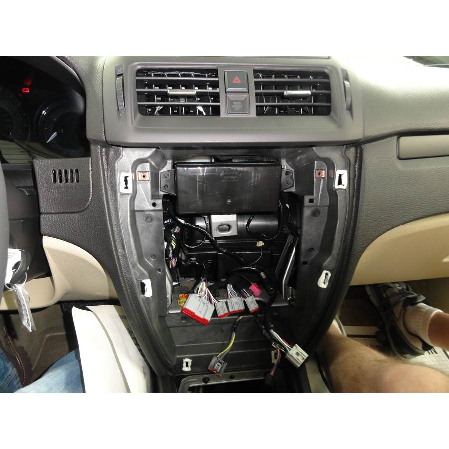 2011 Mercury Milan Factory radio removed