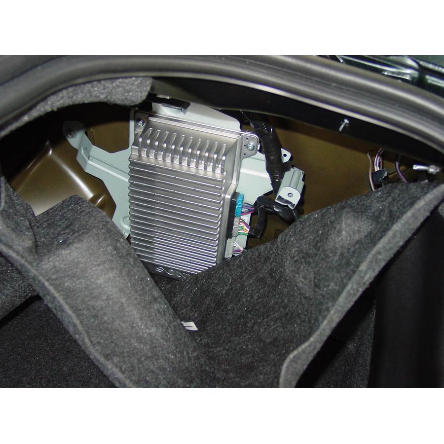 2010 Mercury Milan Factory amplifier