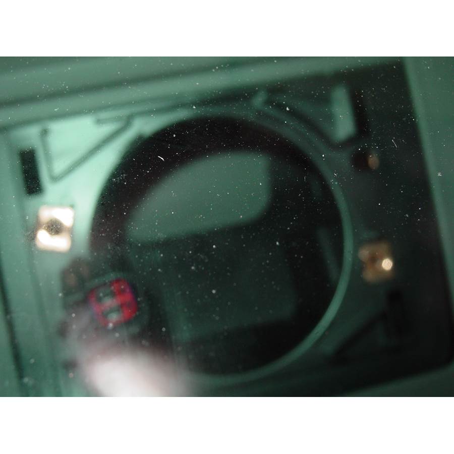 2010 Mercury Milan Center dash speaker removed