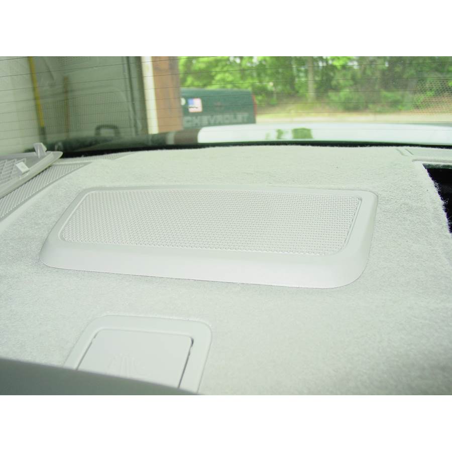 2010 Mercury Milan Rear deck center speaker location