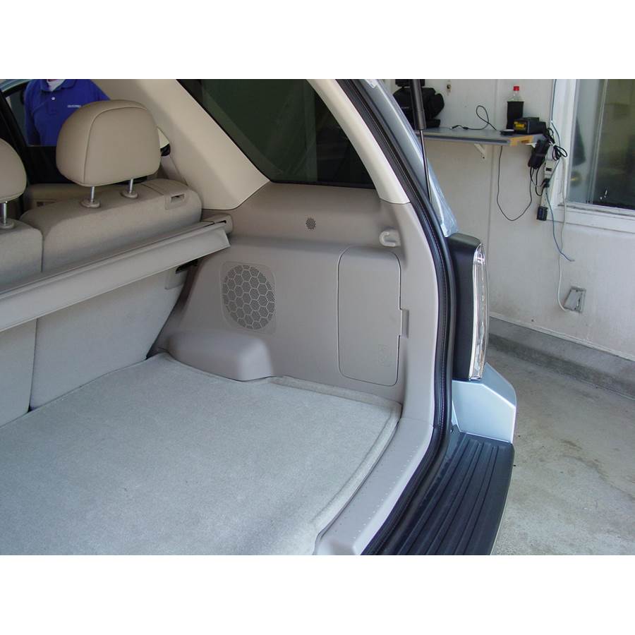 2008 Mercury Mariner Far-rear side speaker location