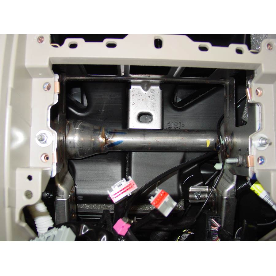 2009 Mercury Mariner Factory radio removed