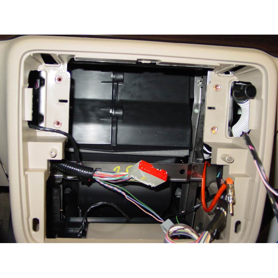 2006 Mercury Monterey Factory radio removed