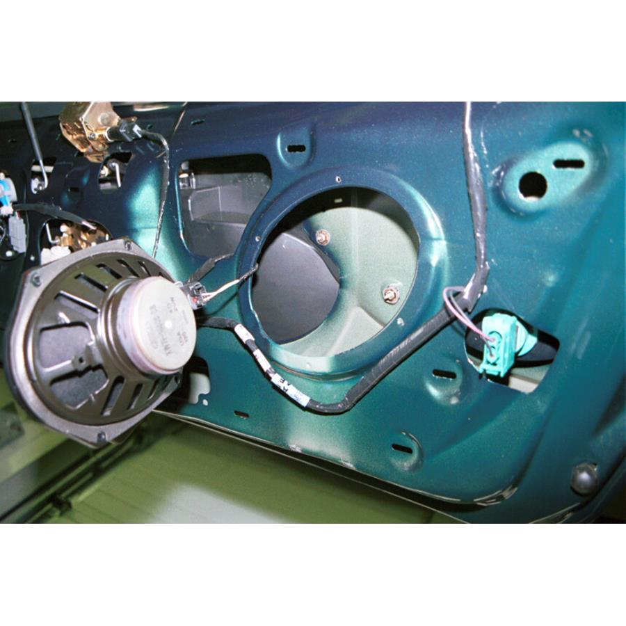 2000 Mercury Sable GS Tailgate speaker removed