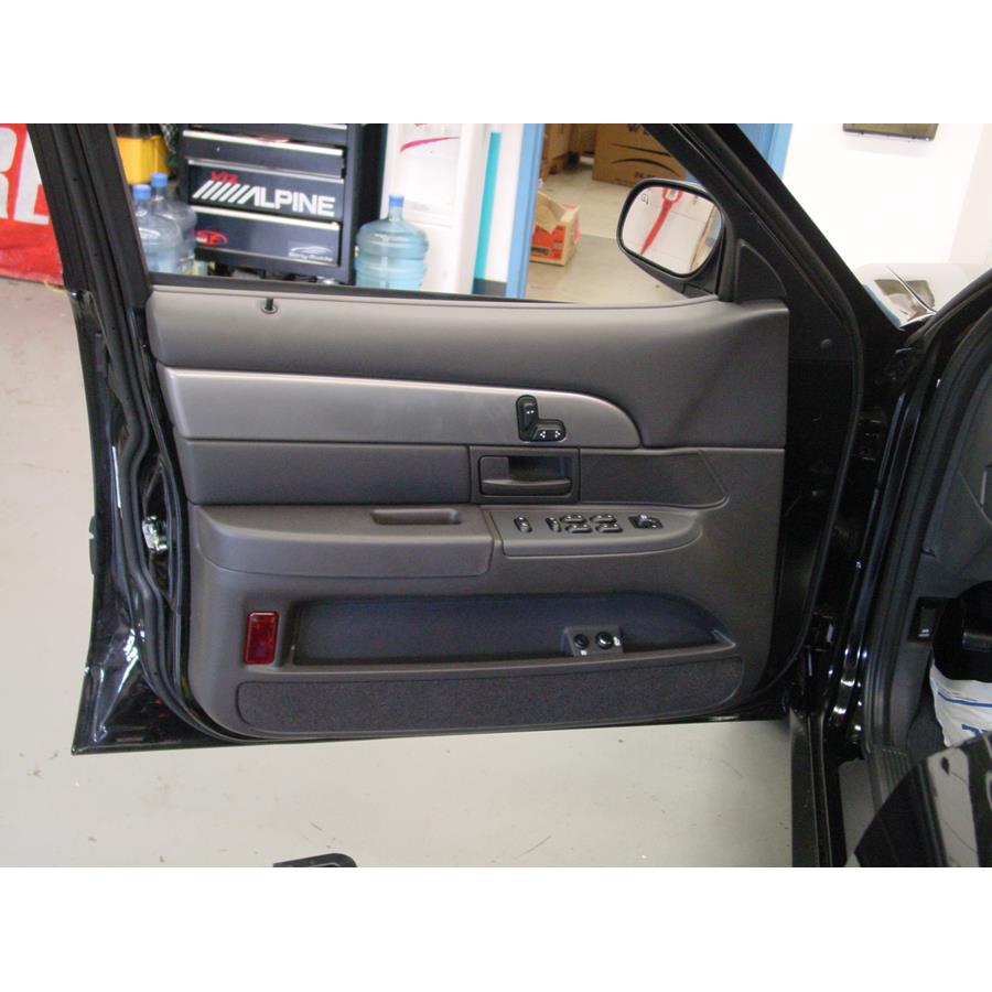 2004 Mercury Marauder Front door speaker location