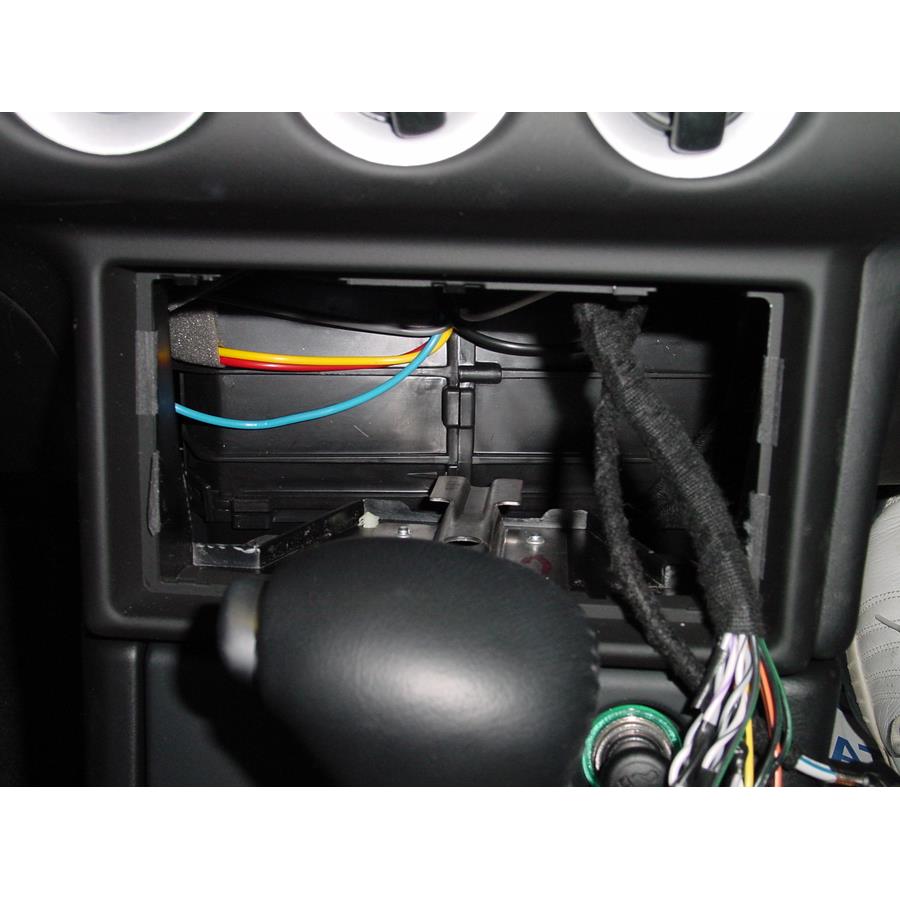 2001 Mercury Cougar Factory radio removed
