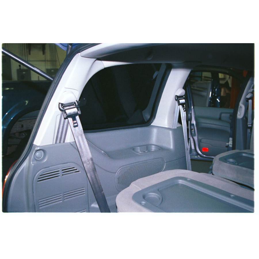 2001 Mercury Villager Mid-rear speaker location