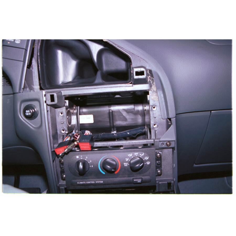 2001 Mercury Villager Factory radio removed