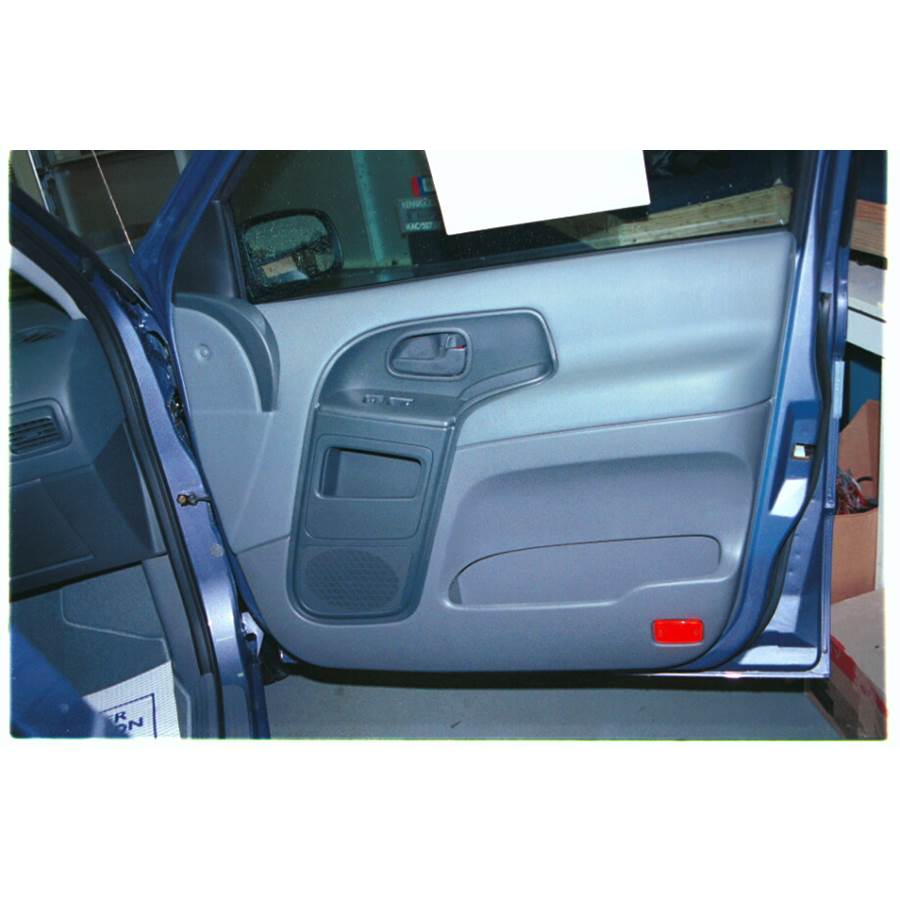 2002 Mercury Villager Front door speaker location