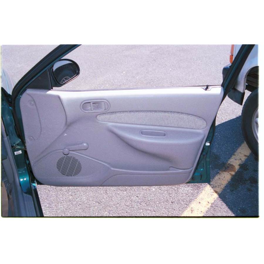 1998 Mercury Tracer Front door speaker location