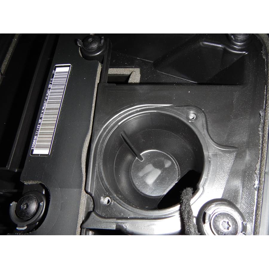 2010 Audi Q5 Center dash speaker removed