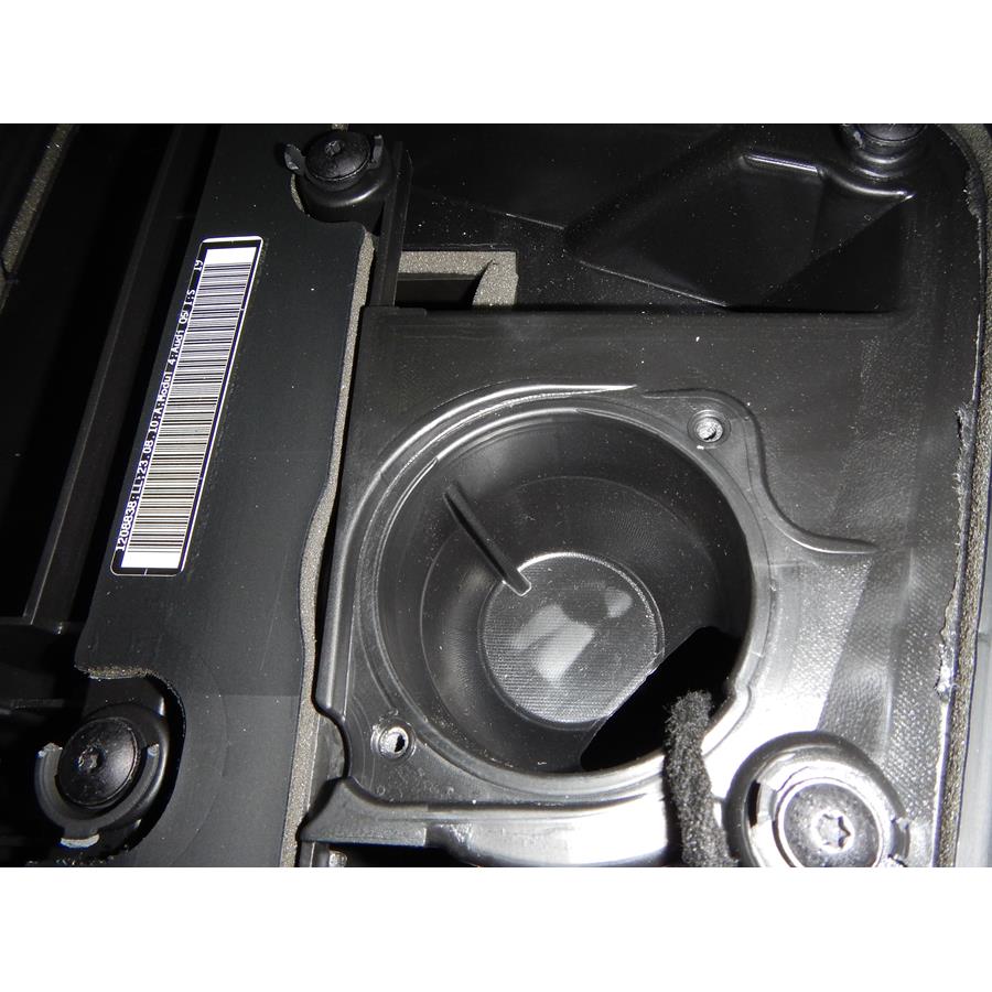 2014 Audi Q5 Center dash speaker removed