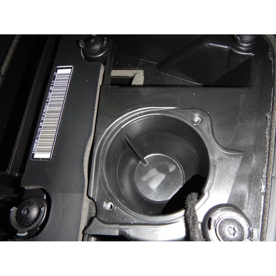 2016 Audi Q5 Center dash speaker removed