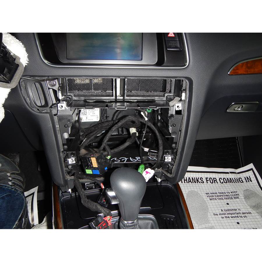2016 Audi Q5 Factory radio removed