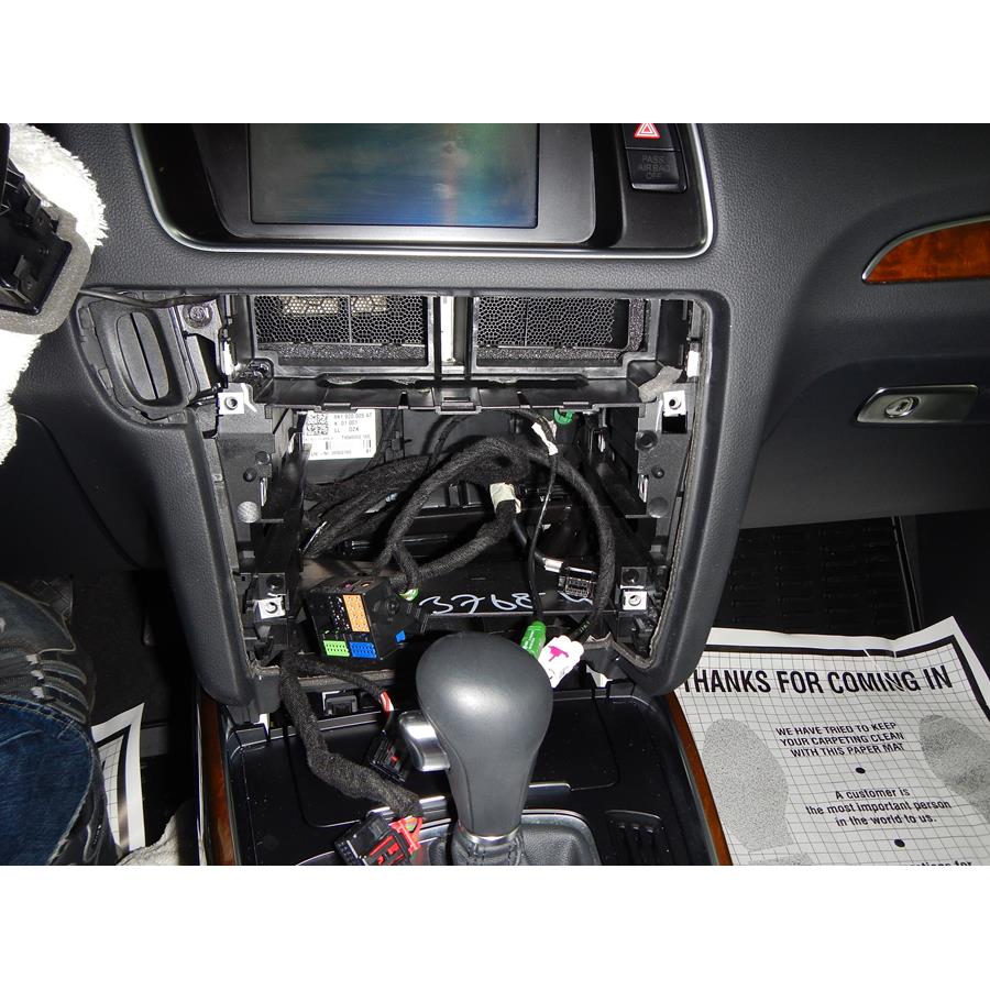 2017 Audi Q5 Factory radio removed