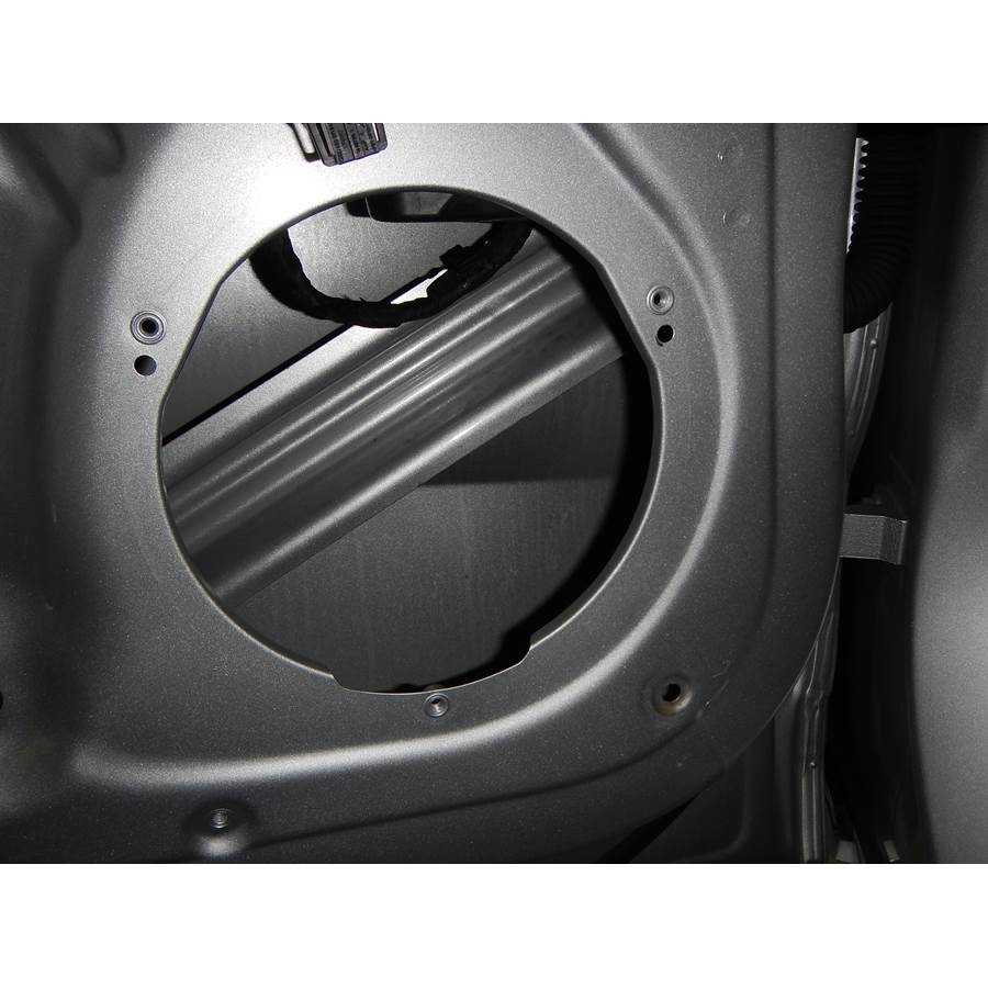 2015 Audi Q5 Rear door woofer removed