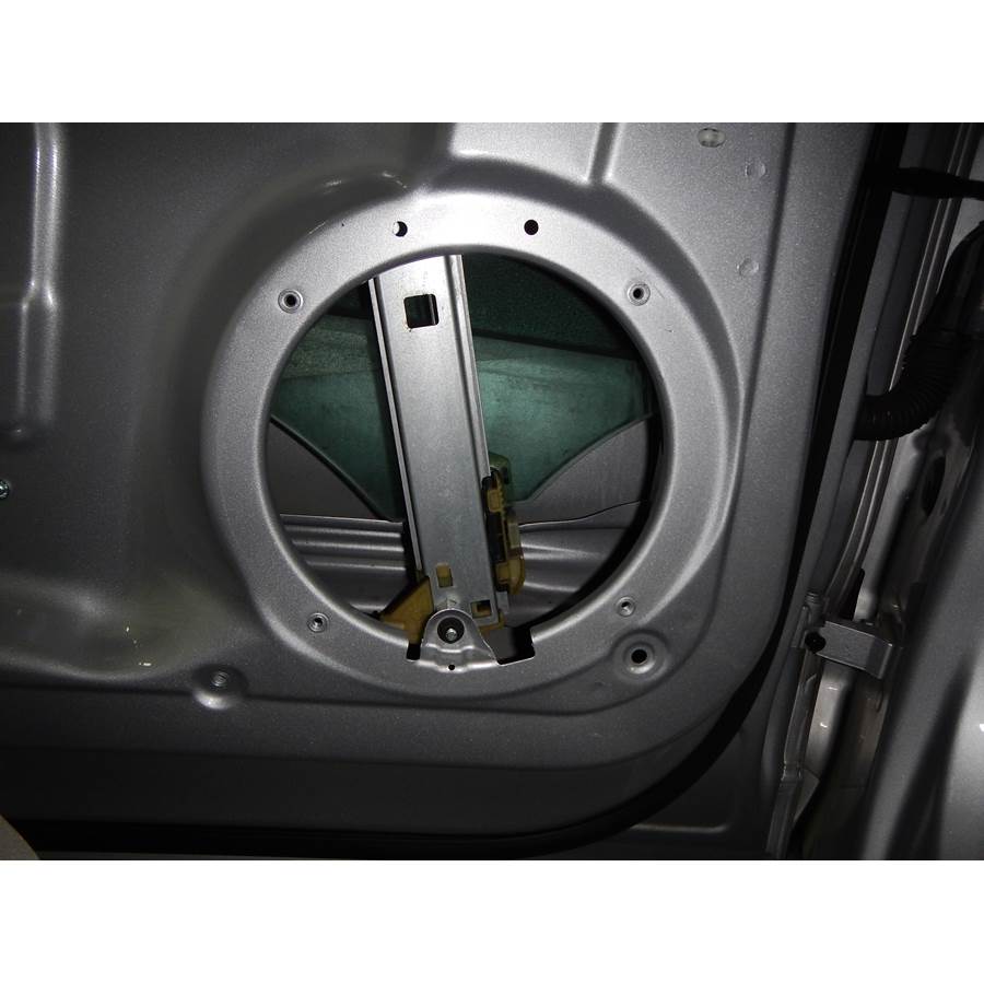 2015 Audi Q5 Hybrid Front door woofer removed
