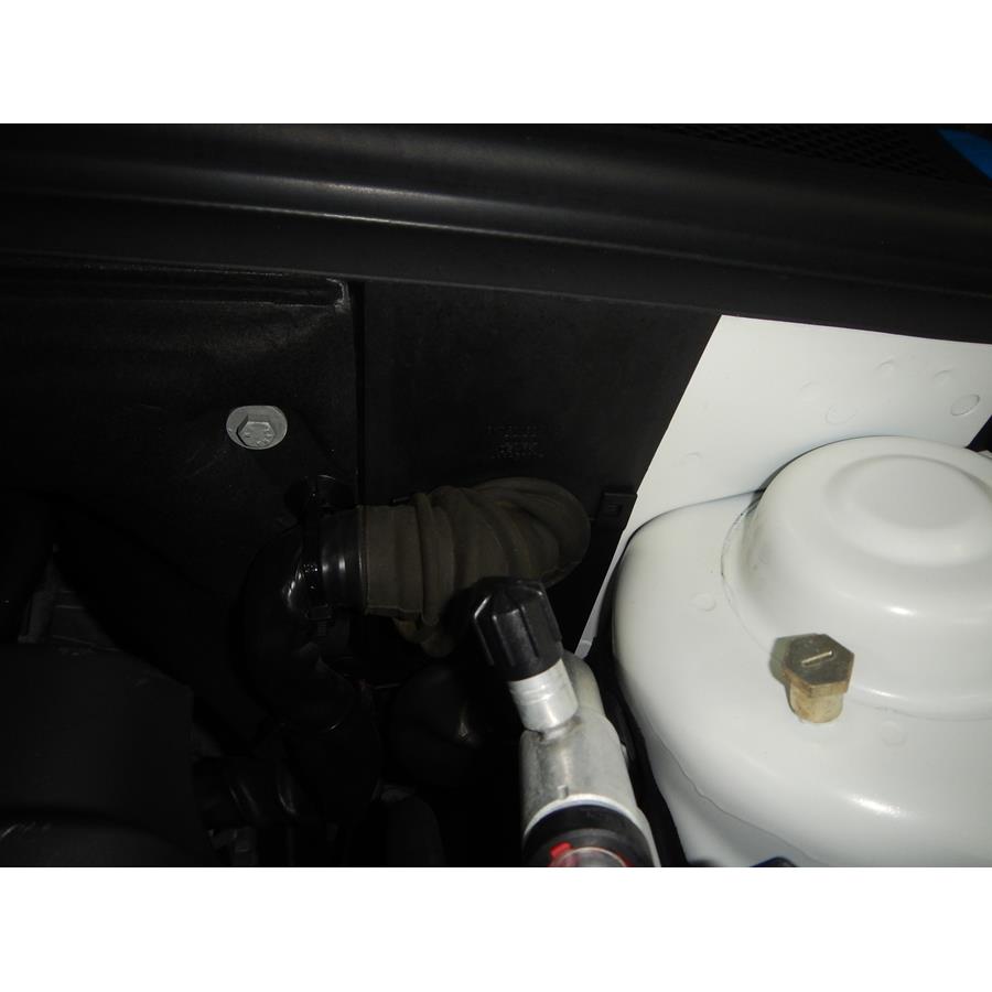 2012 Audi A4 Firewall access