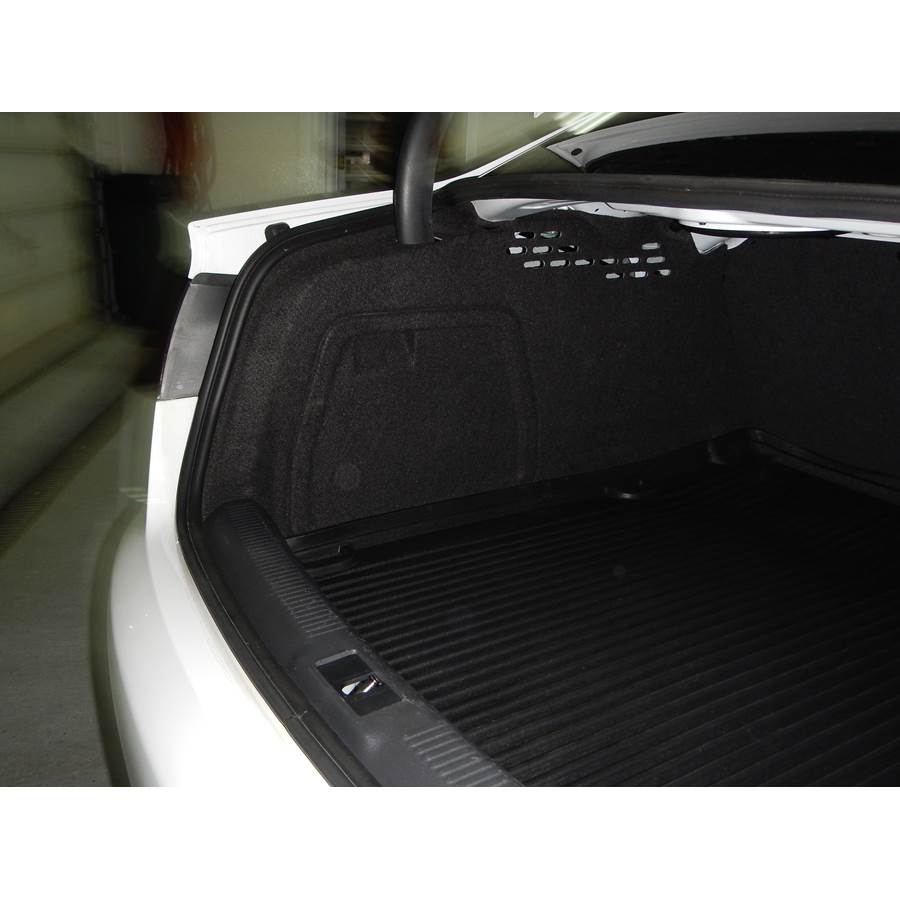 2015 Audi A4 Factory amplifier location