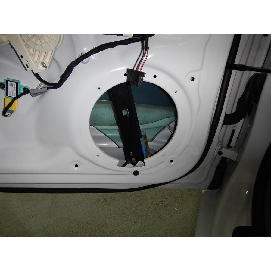 2015 Audi A4 Front speaker removed