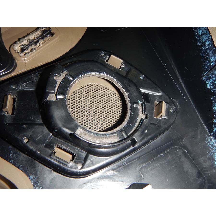 2011 Audi A4 Rear door tweeter removed