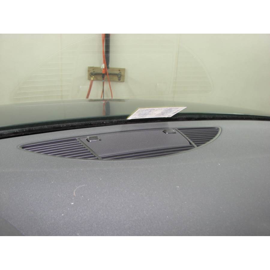 2014 Audi TTS Center dash speaker location