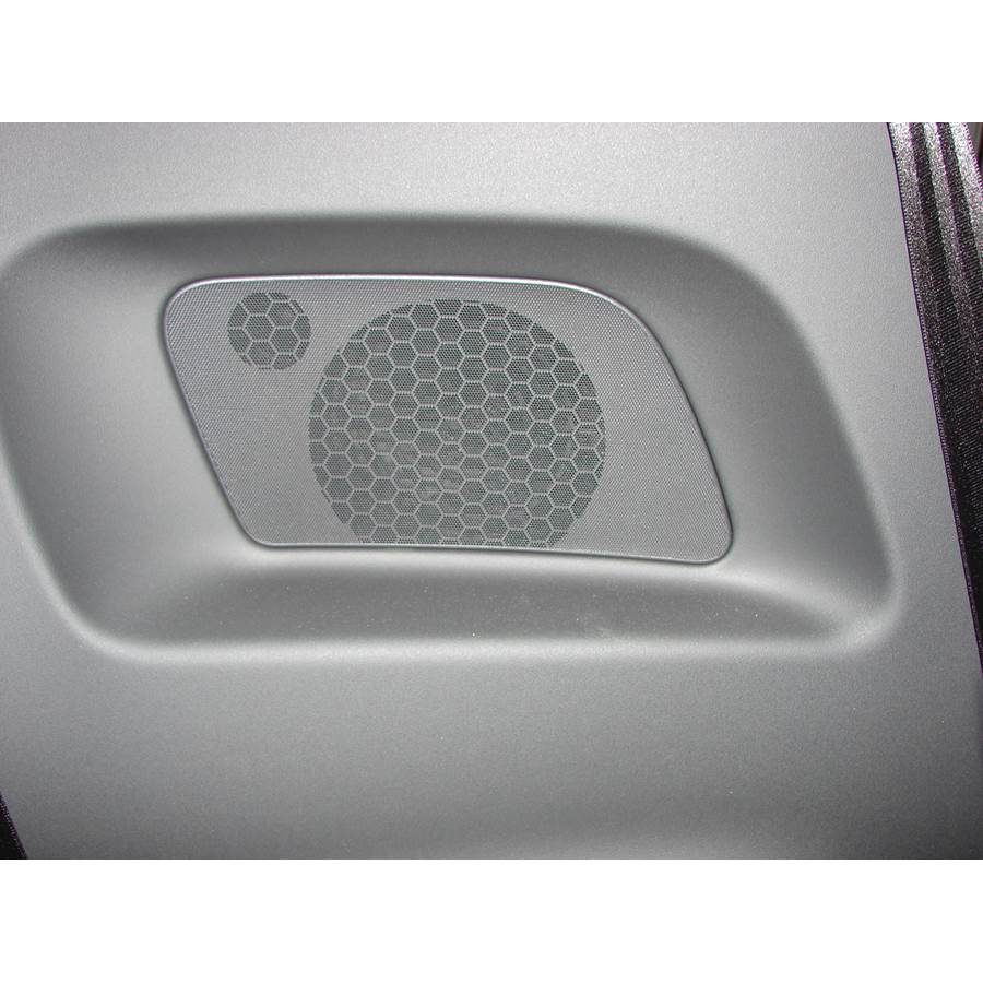 2010 Audi TT Rear side panel speaker location