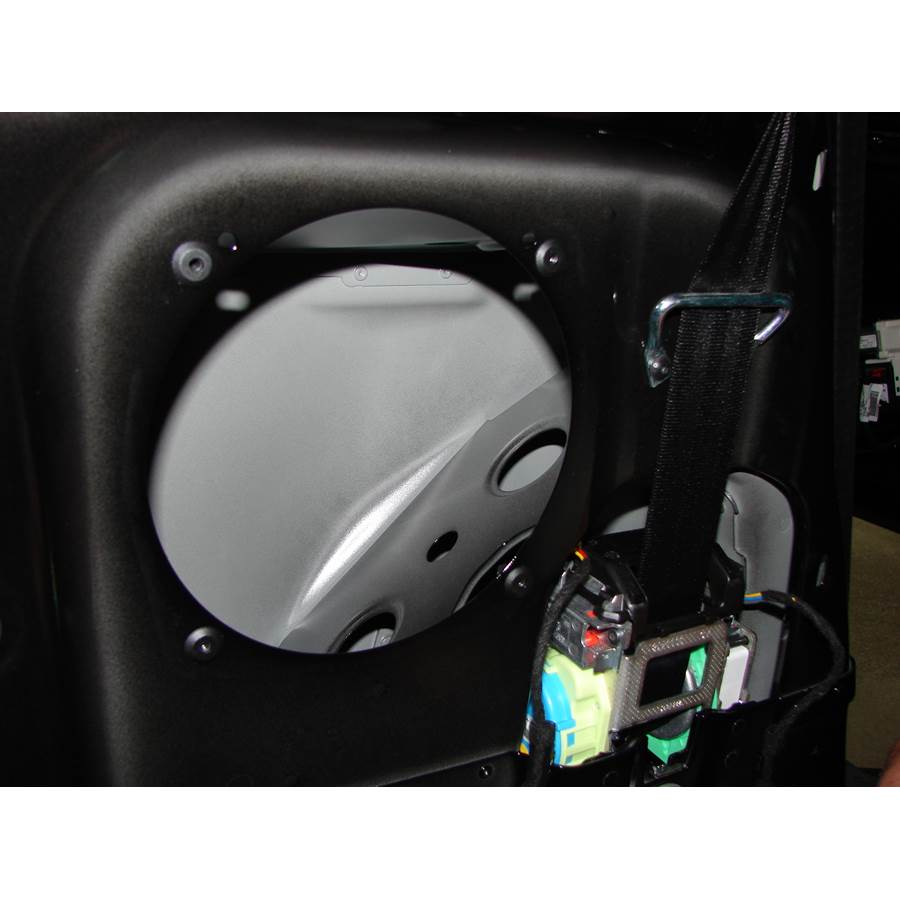2010 Audi TT Rear side panel speaker removed