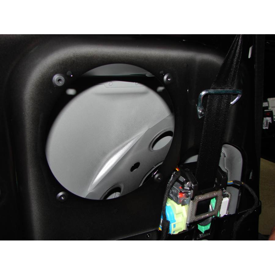 2014 Audi TTS Rear side panel speaker removed