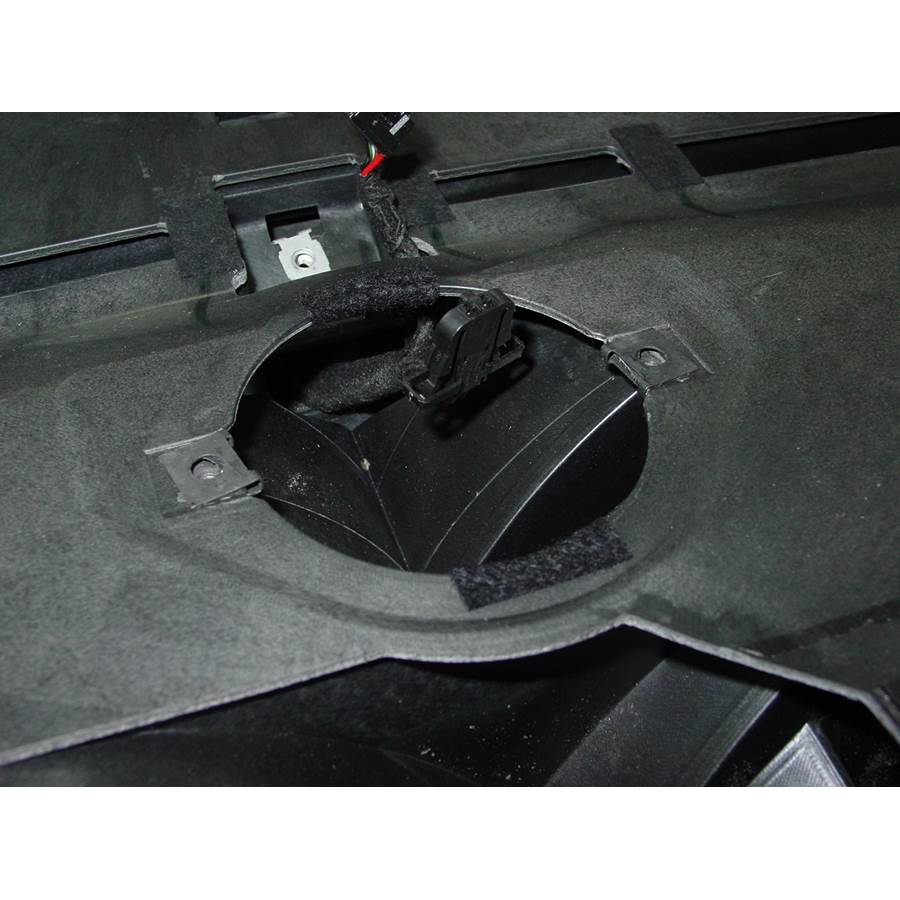 2012 Audi Q7 Center dash speaker removed