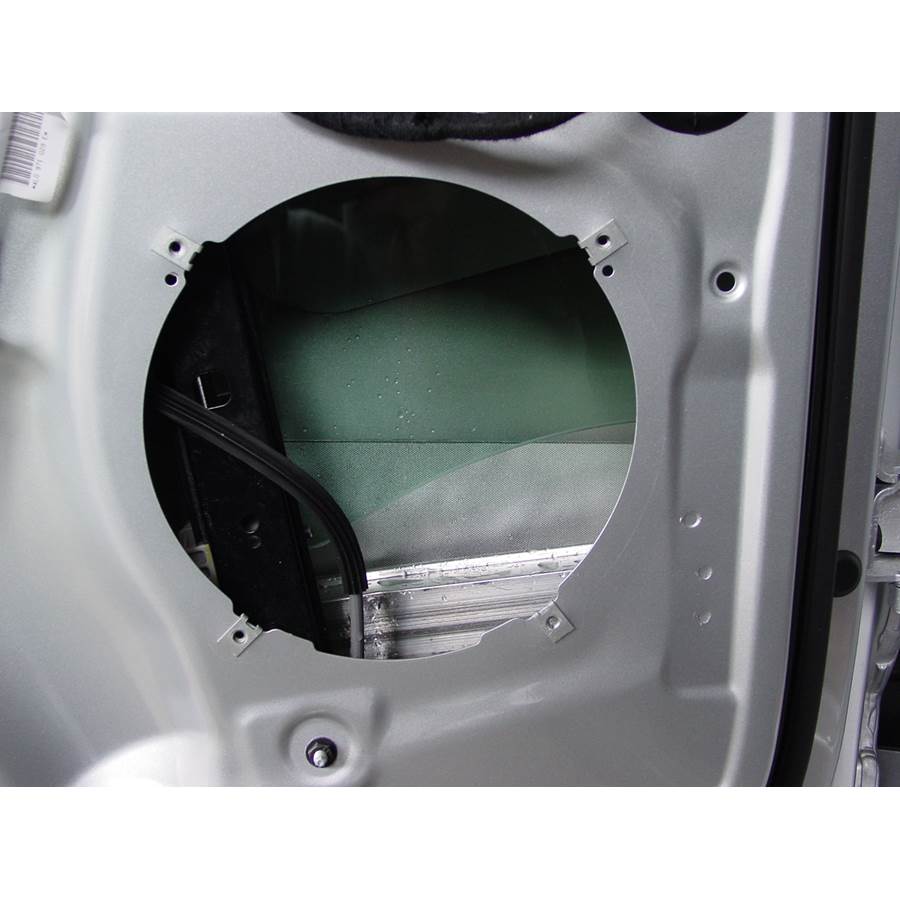 2011 Audi Q7 Front door woofer removed