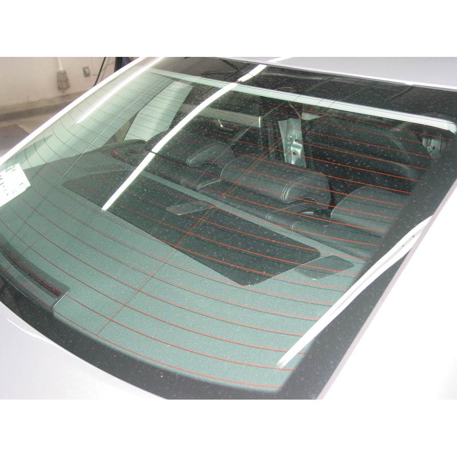 2006 Audi A4 Rear deck center speaker location
