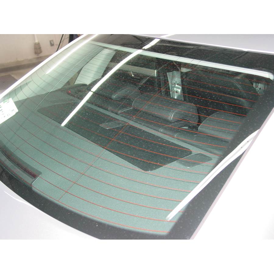 2007 Audi A4 Rear deck center speaker location