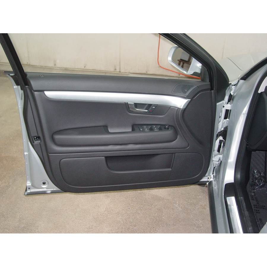 2008 Audi S4 Avant Front door speaker location