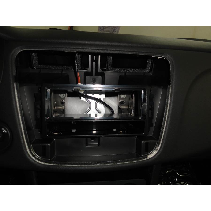 2012 Chrysler 200 Factory radio removed