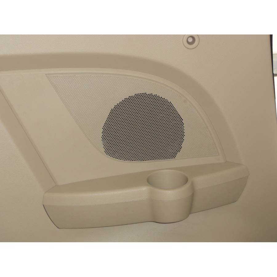 2012 Chrysler 200 Rear side panel speaker location