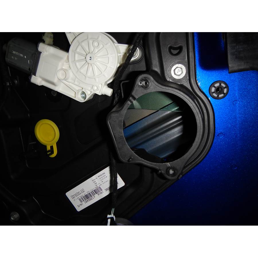 2015 Chrysler 200 Rear door speaker removed