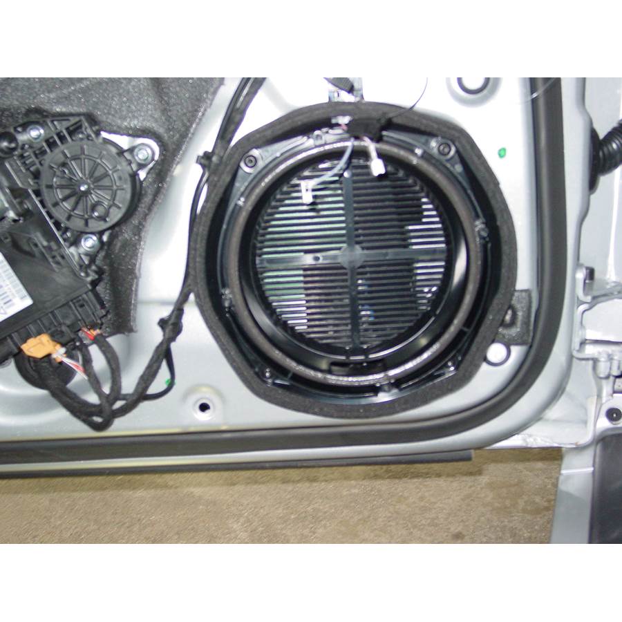 2006 Audi A4 Front door woofer removed