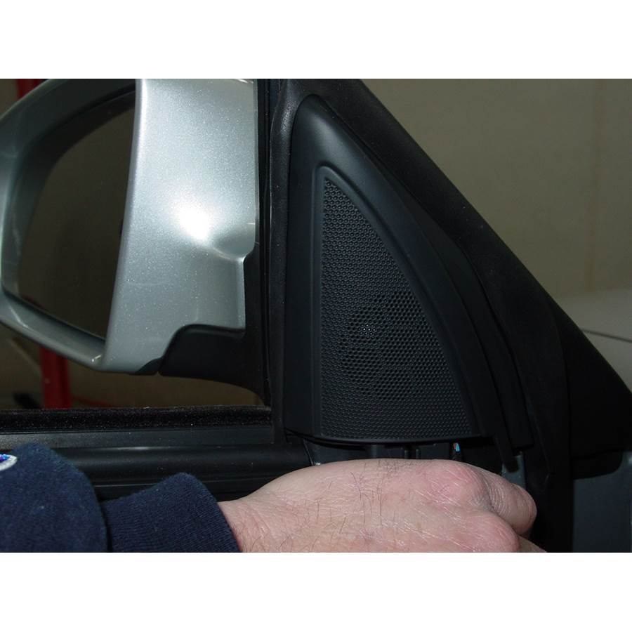 2006 Audi A4 Front door tweeter location
