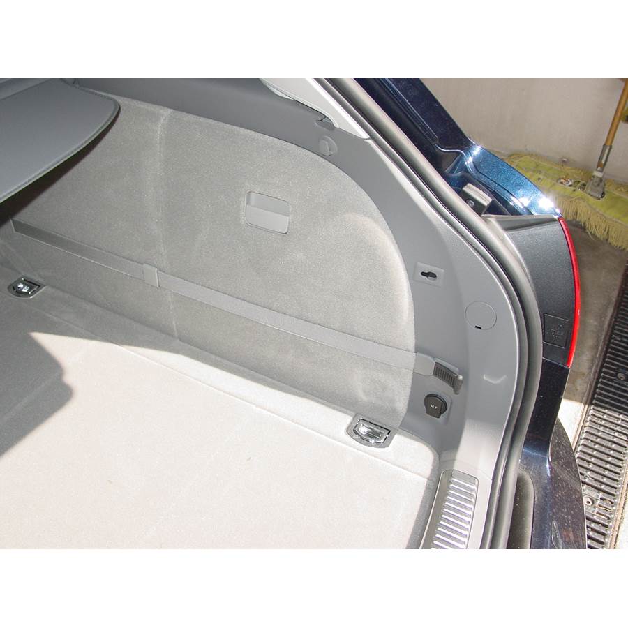 2005 Audi A4 Factory amplifier location