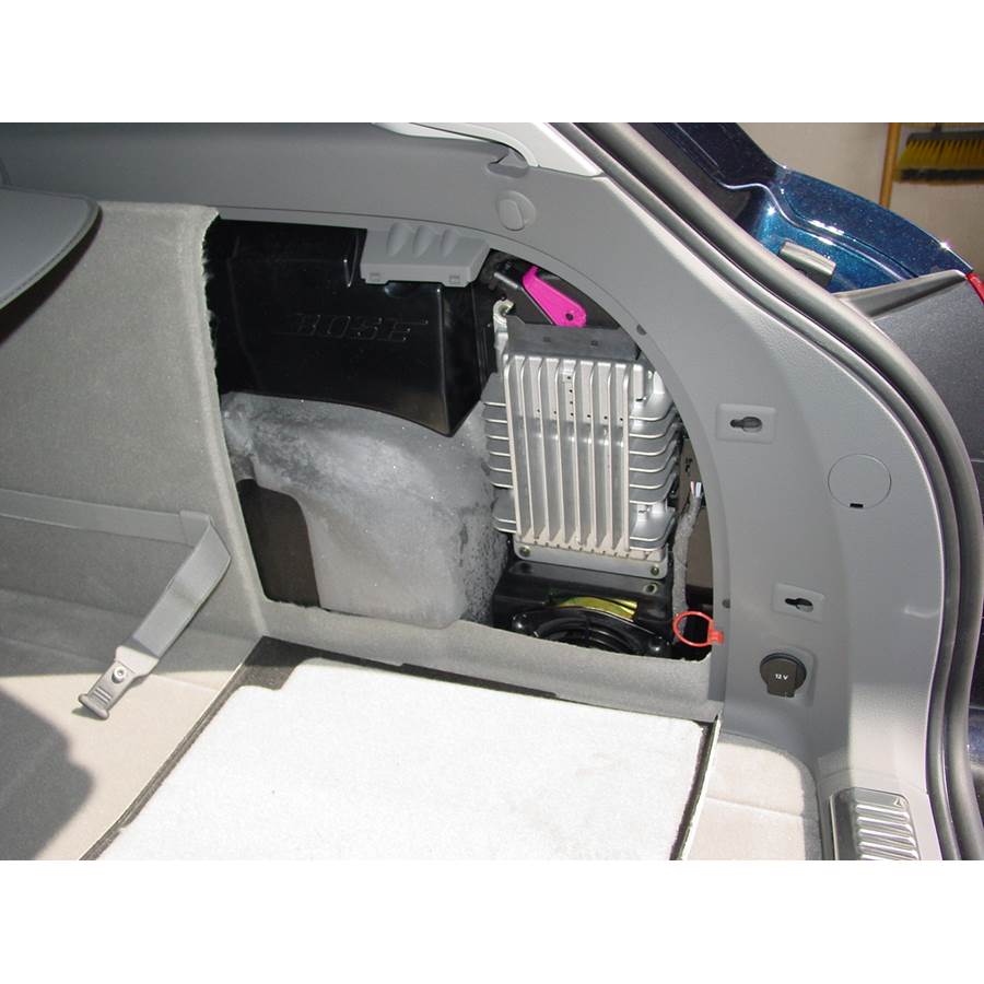 2007 Audi A4 Factory amplifier