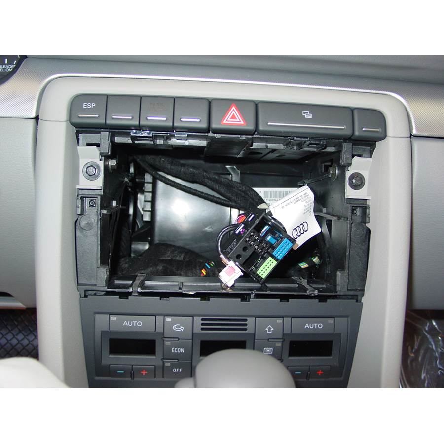 2006 Audi S4 Factory radio removed